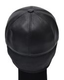 ΔΕΡΜΑΤΙΝΟ ΚΑΠΕΛΟ ΑΝΔΡΙΚΟ ΚΩΔΙΚΟΣ: HAT FUR-2 (BLACK)