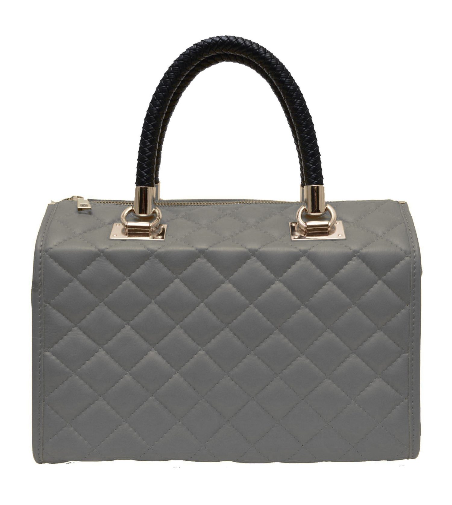 ΔΕΡΜΑΤΙΝΗ ΓΥΝΑΙΚΕΙΑ ΤΣΑΝΤΑ: W-BAG-BAG-20 (GREY) - Image 4
