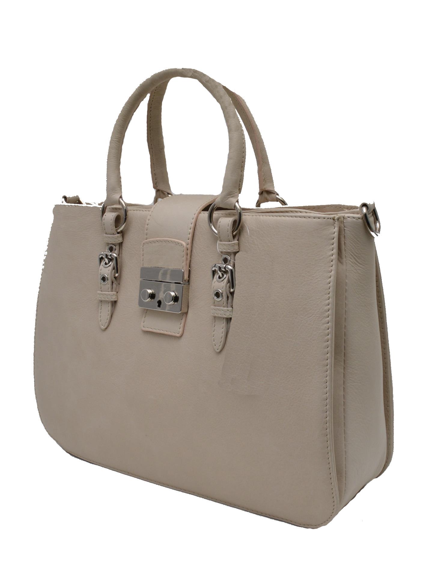 ΔΕΡΜΑΤΙΝΗ ΓΥΝΑΙΚΕΙΑ ΤΣΑΝΤΑ: W-BAG-1045 (BEIGE) - Image 3