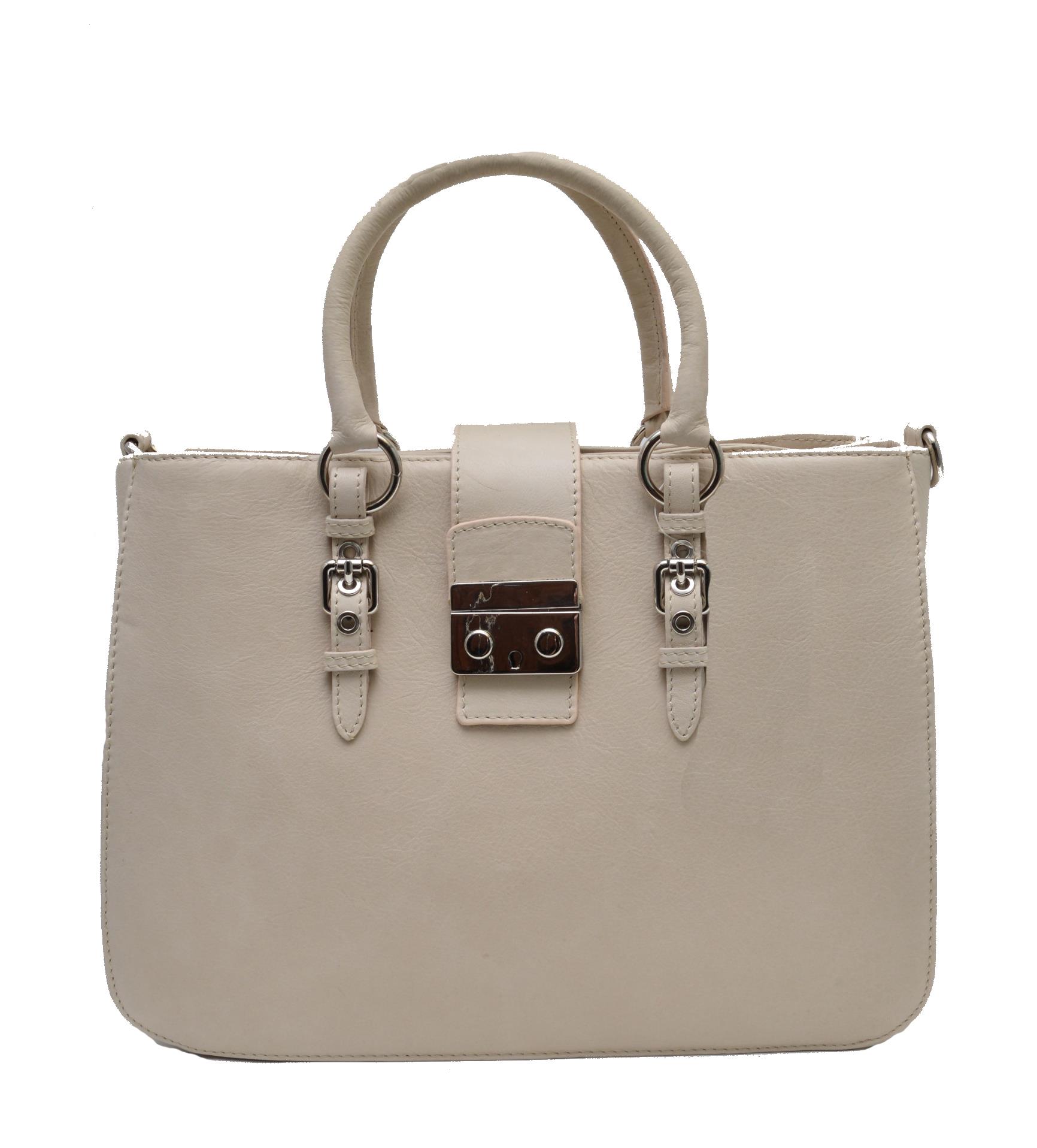 ΔΕΡΜΑΤΙΝΗ ΓΥΝΑΙΚΕΙΑ ΤΣΑΝΤΑ: W-BAG-1045 (BEIGE)