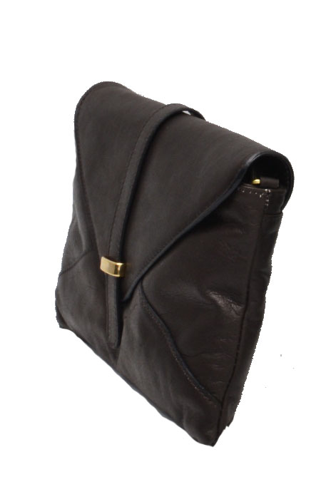 ΔΕΡΜΑΤΙΝΗ ΓΥΝΑΙΚΕΙΑ ΤΣΑΝΤΑ: W-BAG-50 (D.BROWN) - Image 3