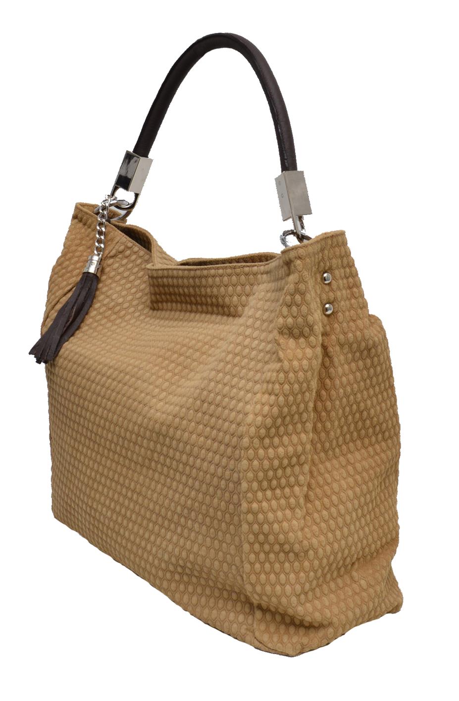 ΔΕΡΜΑΤΙΝΗ ΓΥΝΑΙΚΕΙΑ ΤΣΑΝΤΑ ΚΩΔΙΚΟΣ: W-BAG-KIPSELES (MOKKA) - Image 3