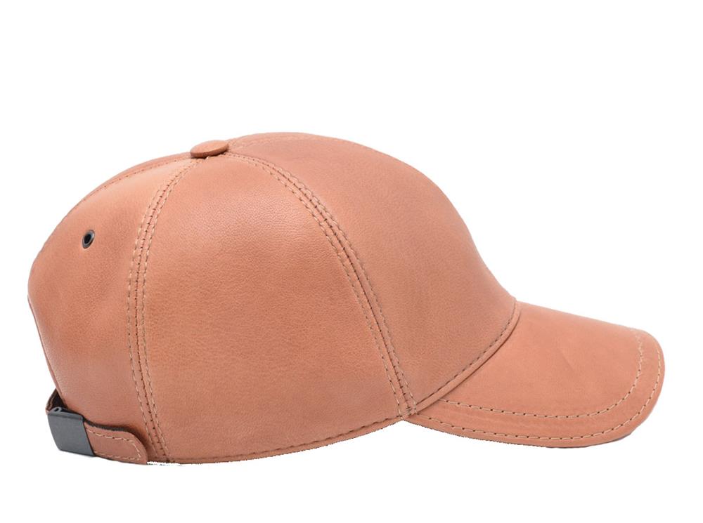ΔΕΡΜΑΤΙΝΟ ΚΑΠΕΛΟ ΚΩΔΙΚΟΣ: HAT 2 (COGNAC) - Image 3