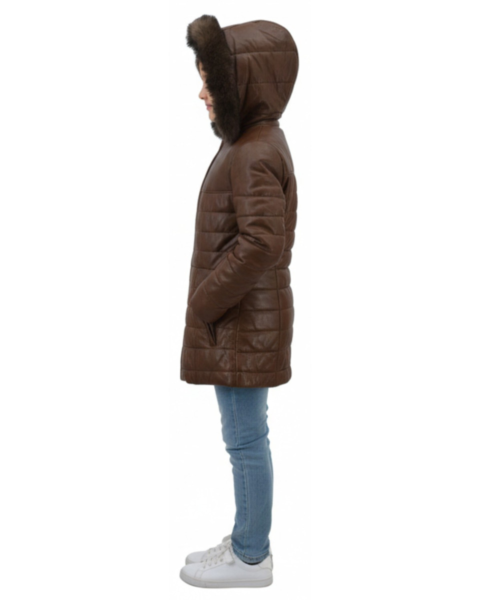 Παιδικό δερμάτινο: 05-CHILD LANDI (BROWN) - Image 3