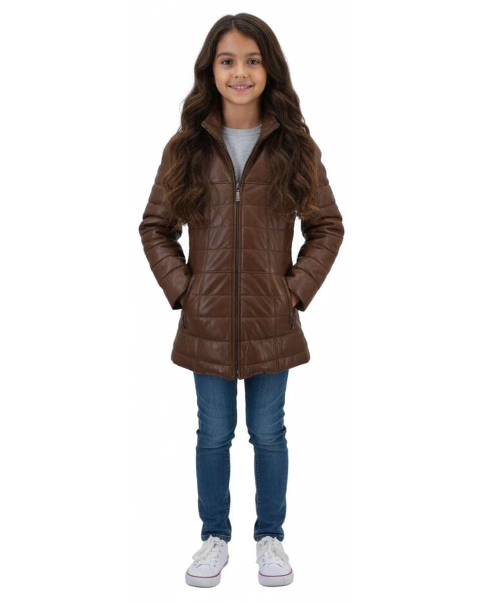 Παιδικό δερμάτινο: 05-CHILD LANDI (BROWN) - Image 4