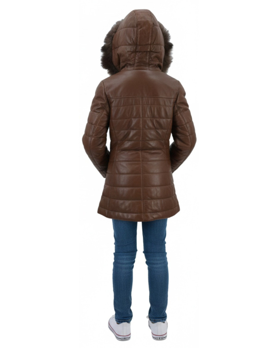 Παιδικό δερμάτινο: 05-CHILD LANDI (BROWN) - Image 6