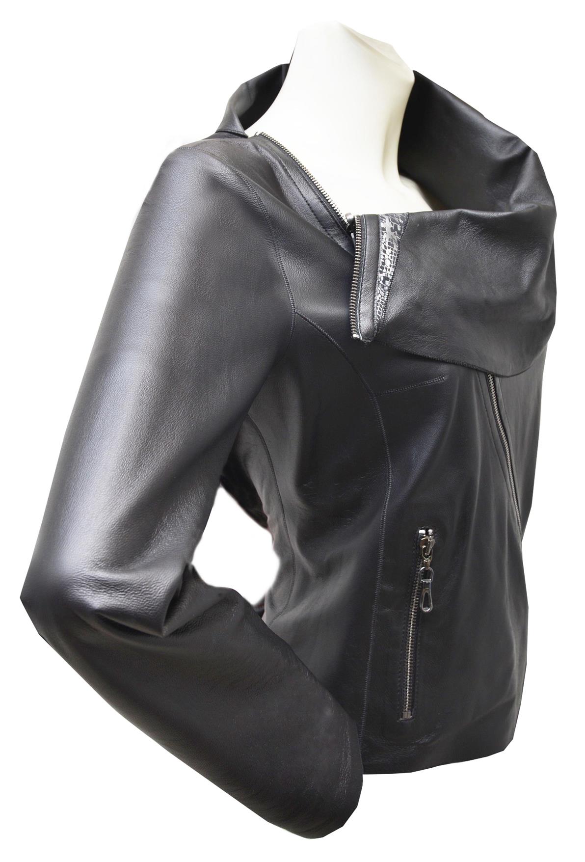 ΔΕΡΜΑΤΙΝΟ ΜΠΟΥΦΑΝ ΓΥΝΑΙΚΕΙΟ: 07-W-1170 (BLACK) - Image 6