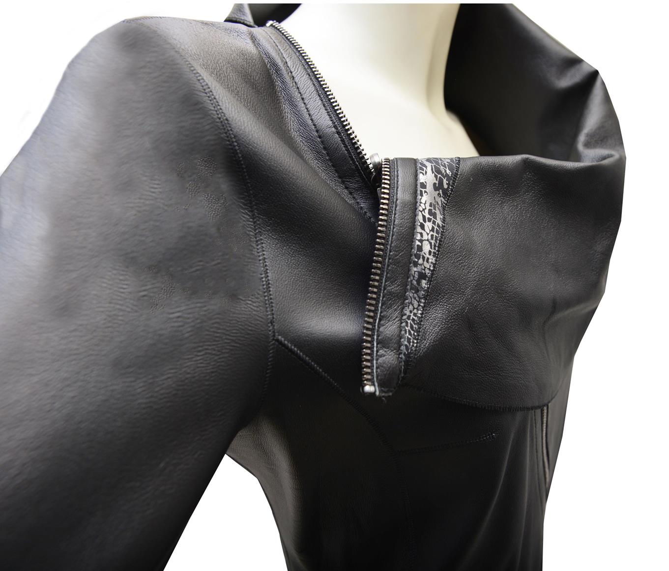 ΔΕΡΜΑΤΙΝΟ ΜΠΟΥΦΑΝ ΓΥΝΑΙΚΕΙΟ: 07-W-1170 (BLACK) - Image 7