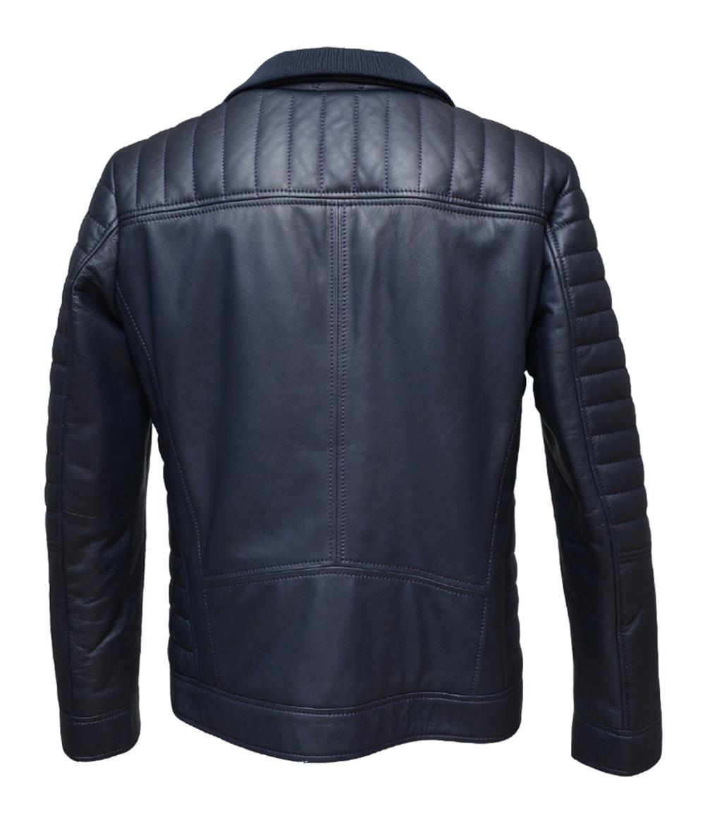 ΔΕΡΜΑΤΙΝΟ ΑΝΔΡΙΚΟ ΜΠΟΥΦΑΝ ΚΩΔΙΚΟΣ: 07-M-730 (D.BLUE T.) - Image 8