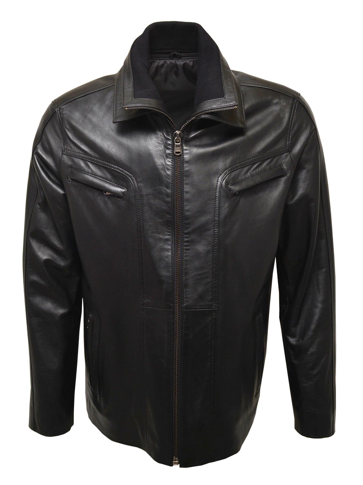 ΔΕΡΜΑΤΙΝΟ ΑΝΔΡΙΚΟ ΤΖΑΚΕΤ ΚΩΔΙΚΟΣ: 05-M-YAMON (BLACK)