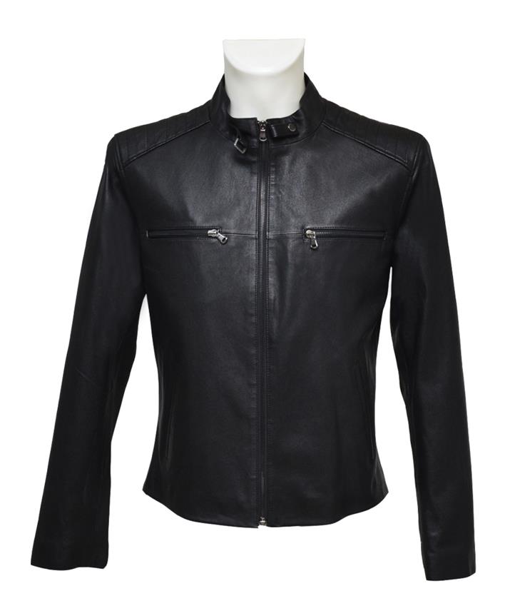 ΔΕΡΜΑΤΙΝΟ ΑΝΔΡΙΚΟ ΜΠΟΥΦΑΝ: 05-M-SIM (BLACK)