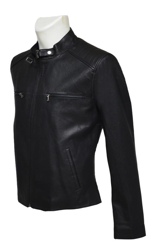 ΔΕΡΜΑΤΙΝΟ ΑΝΔΡΙΚΟ ΜΠΟΥΦΑΝ: 05-M-SIM (BLACK) - Image 3