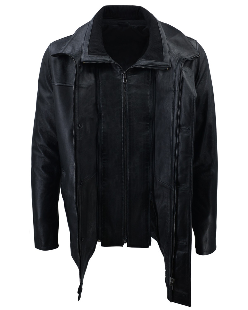 ΔΕΡΜΑΤΙΝΟ ΑΝΔΡΙΚΟ ΤΖΑΚΕΤ ΚΩΔΙΚΟΣ: 05-M-DOCTOR-OLD (BLACK) - Image 6