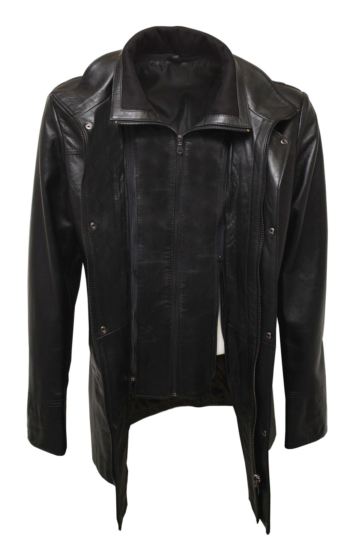 ΔΕΡΜΑΤΙΝΟ ΑΝΔΡΙΚΟ TZAKET ΚΩΔΙΚΟΣ: 05-M-DOCTOR-YOUNG (BLACK) - Image 3