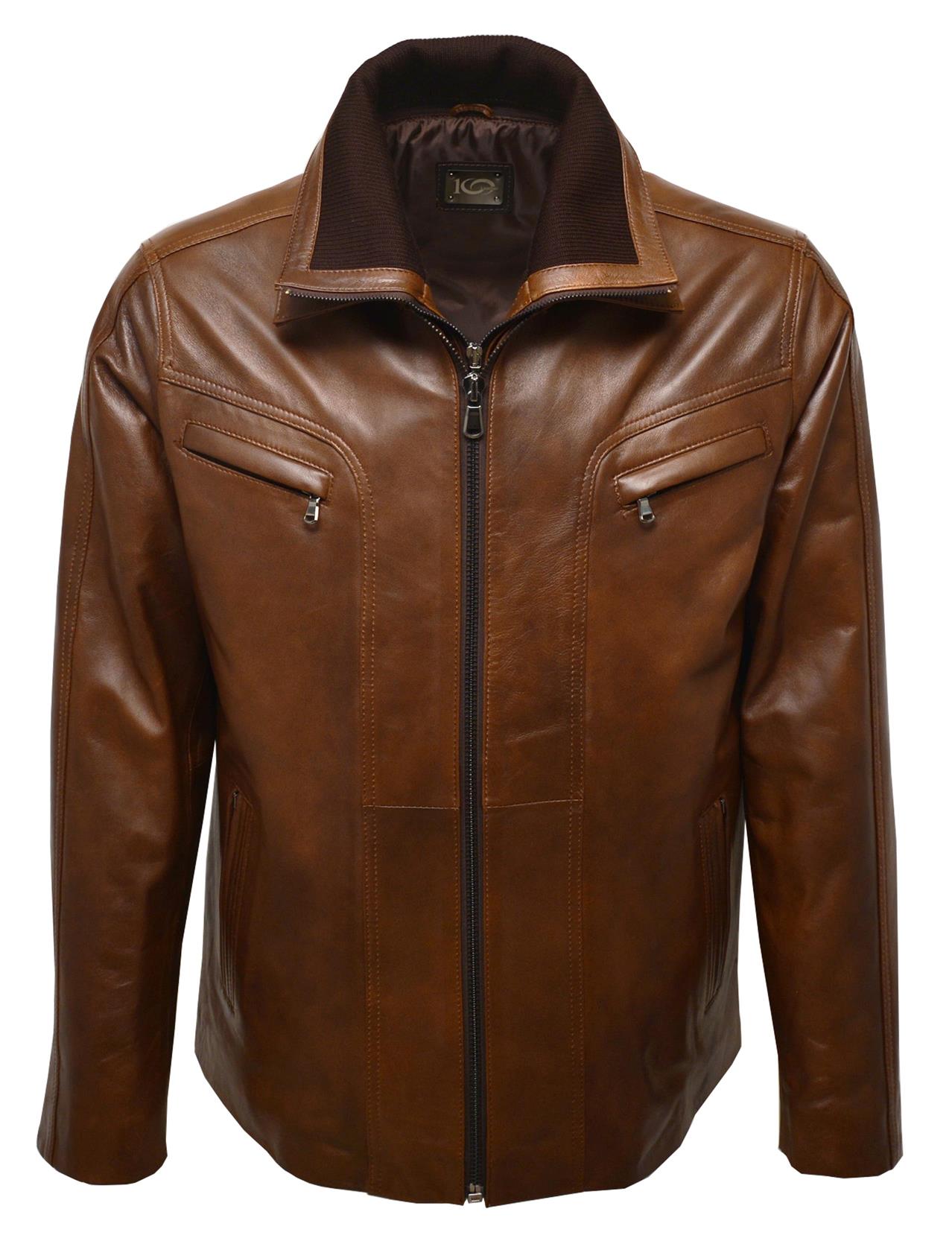ΔΕΡΜΑΤΙΝΟ ΑΝΔΡΙΚΟ ΤΖΑΚΕΤ ΚΩΔΙΚΟΣ: 05-M-YAMON (BROWN-ANTIQUE)