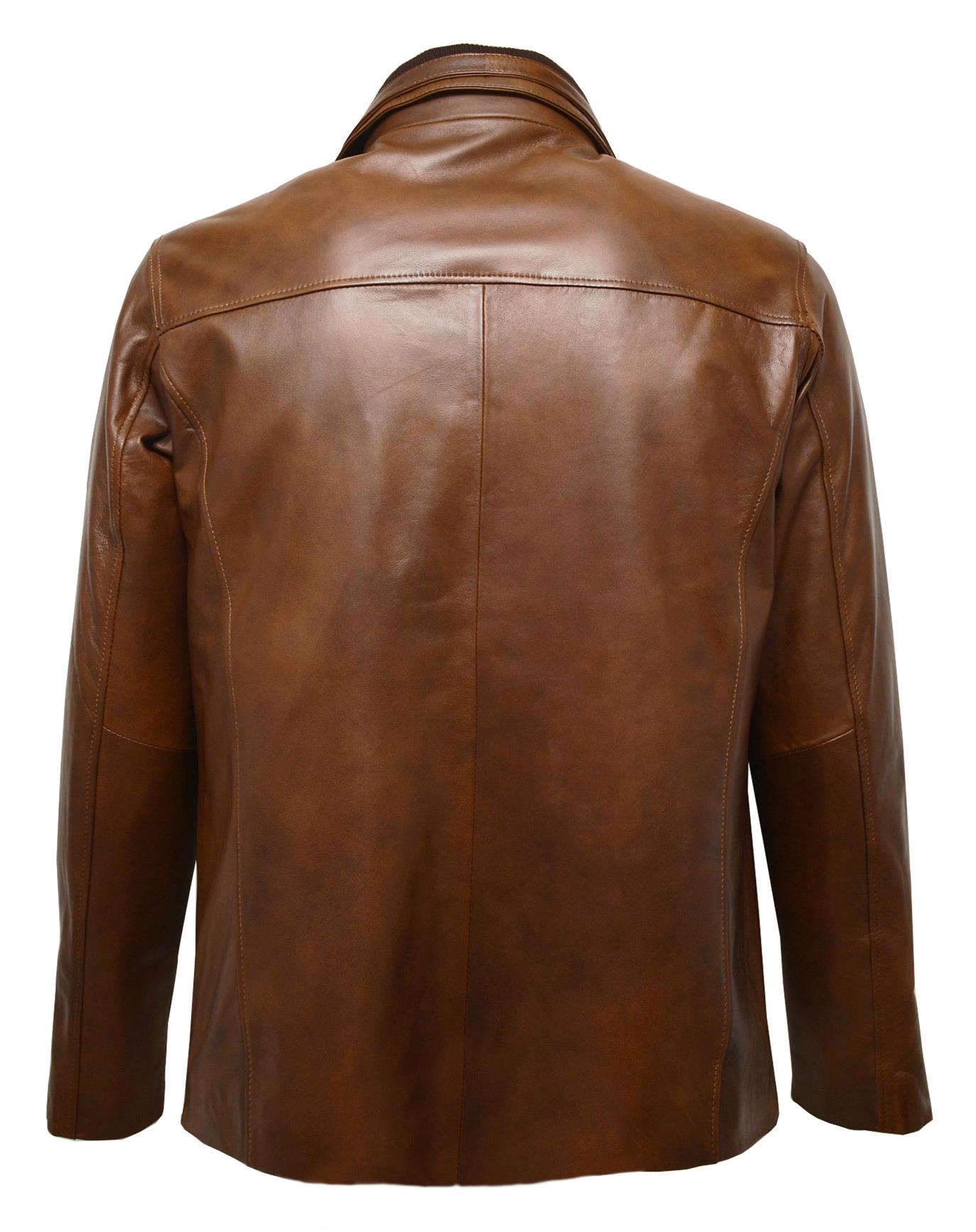 ΔΕΡΜΑΤΙΝΟ ΑΝΔΡΙΚΟ ΤΖΑΚΕΤ ΚΩΔΙΚΟΣ: 05-M-YAMON (BROWN-ANTIQUE) - Image 7