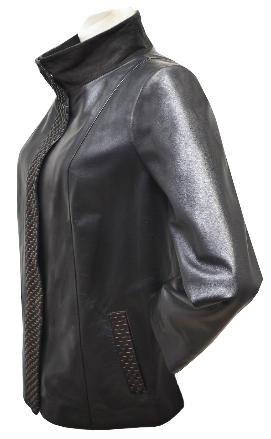 ΔΕΡΜΑΤΙΝΟ ΓΥΝΑΙΚΕΙΟ ΣΑΚΑΚΙ ΚΩΔΙΚΟΣ: 21-W-K-186 (BLACK) - Image 5