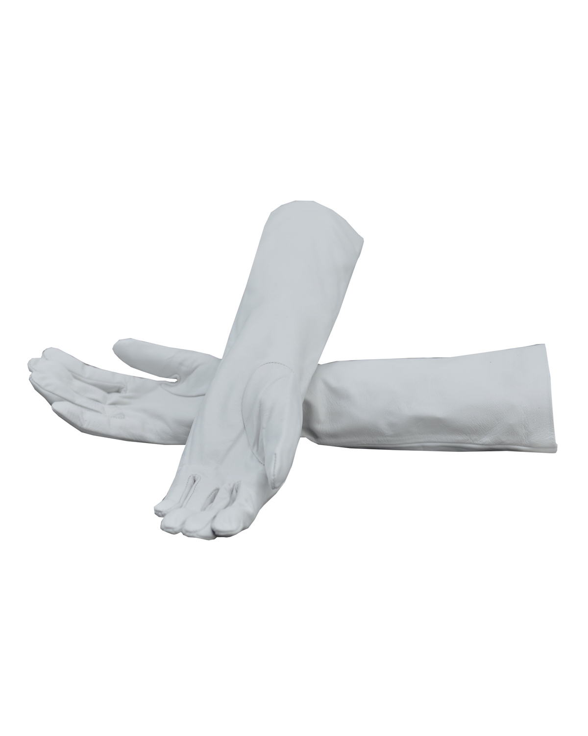 ΔΕΡΜΑΤΙΝΑ ΓΥΝΑΙΚΕΙΑ ΓΑΝΤΙΑ ΚΩΔΙΚΟΣ: GLOVES-LONG (WHITE) - Image 3