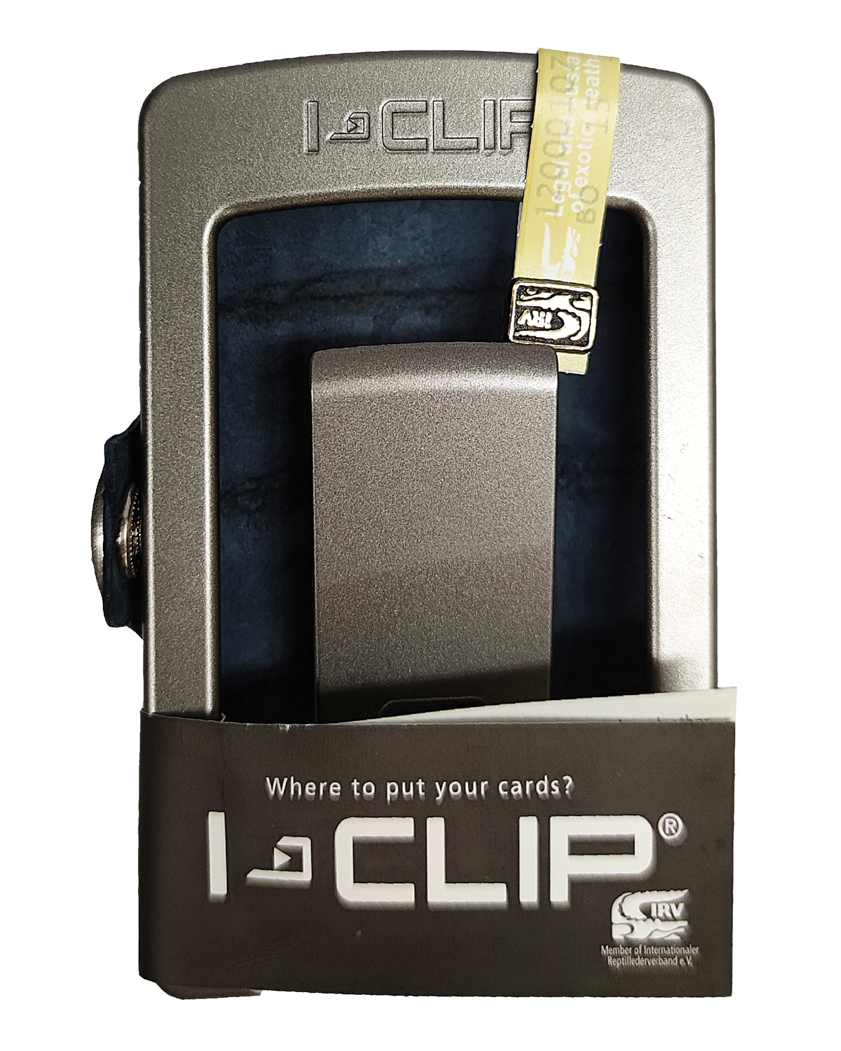 ΔΕΡΜΑΤΙΝΟ ΑΝΔΡΙΚΟ ΠΟΡΤΟΦΟΛΙ ΚΩΔΙΚΟΣ: WALLET-CLIP-3 (BLUE) - Image 4