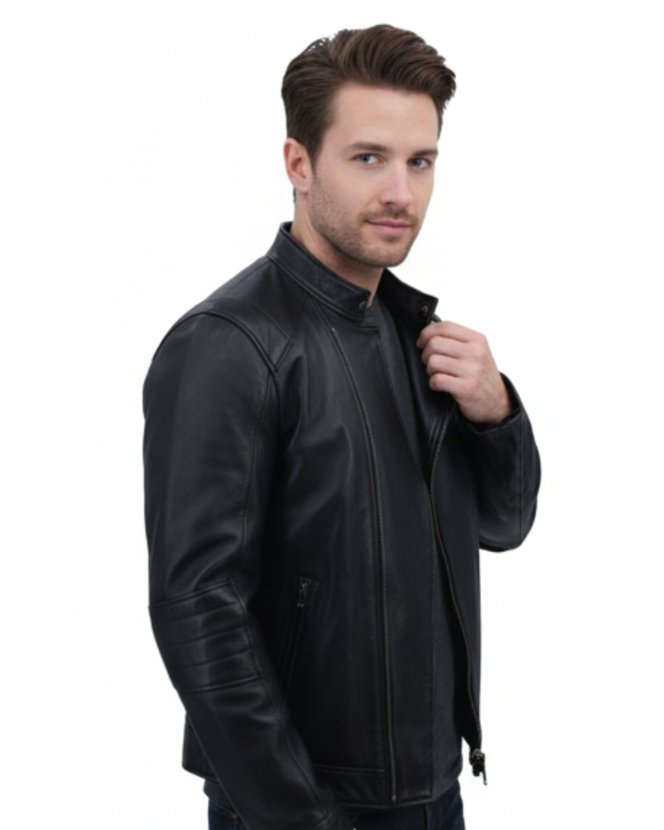 ΔΕΡΜΑΤΙΝΟ ΑΝΔΡΙΚΟ ΜΠΟΥΦΑΝ ΚΩΔΙΚΟΣ: 05-M-YPERF-1 (BLACK) - Image 3