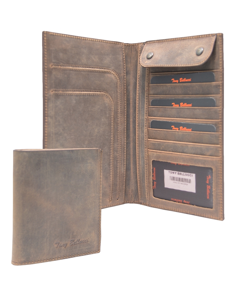 ΔΕΡΜΑΤΙΝΟ ΠΟΡΤΟΦΟΛΙ ΚΩΔΙΚΟΣ: 05-WALLET-T-145-06 (BROWN) - Image 6