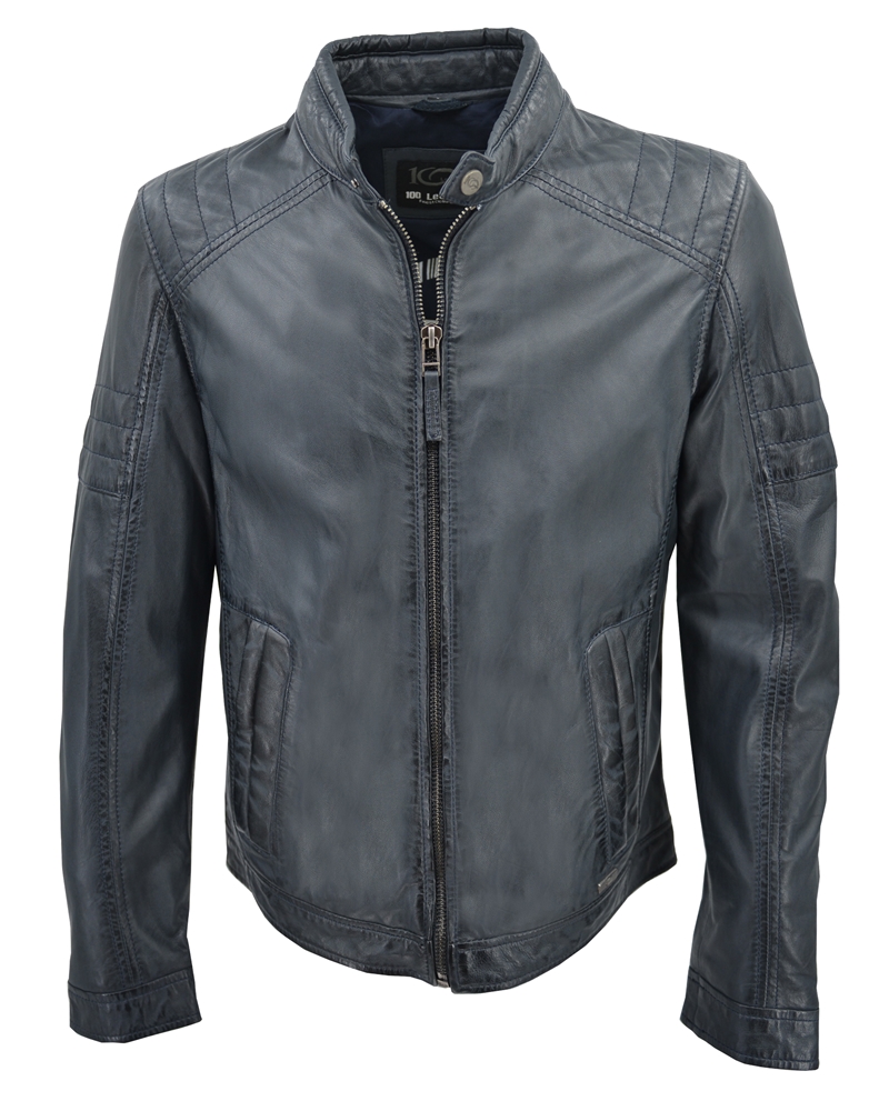 ΔΕΡΜΑΤΙΝΟ ΑΝΔΡΙΚΟ ΜΠΟΥΦΑΝ ΚΩΔΙΚΟΣ: 01-M-STYLE-15 (VELVET-BLUE) - Image 3