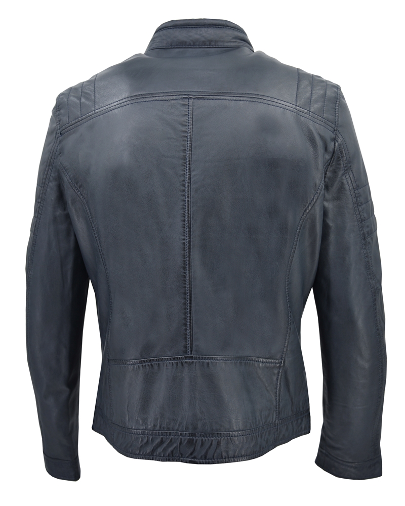ΔΕΡΜΑΤΙΝΟ ΑΝΔΡΙΚΟ ΜΠΟΥΦΑΝ ΚΩΔΙΚΟΣ: 01-M-STYLE-15 (VELVET-BLUE) - Image 7