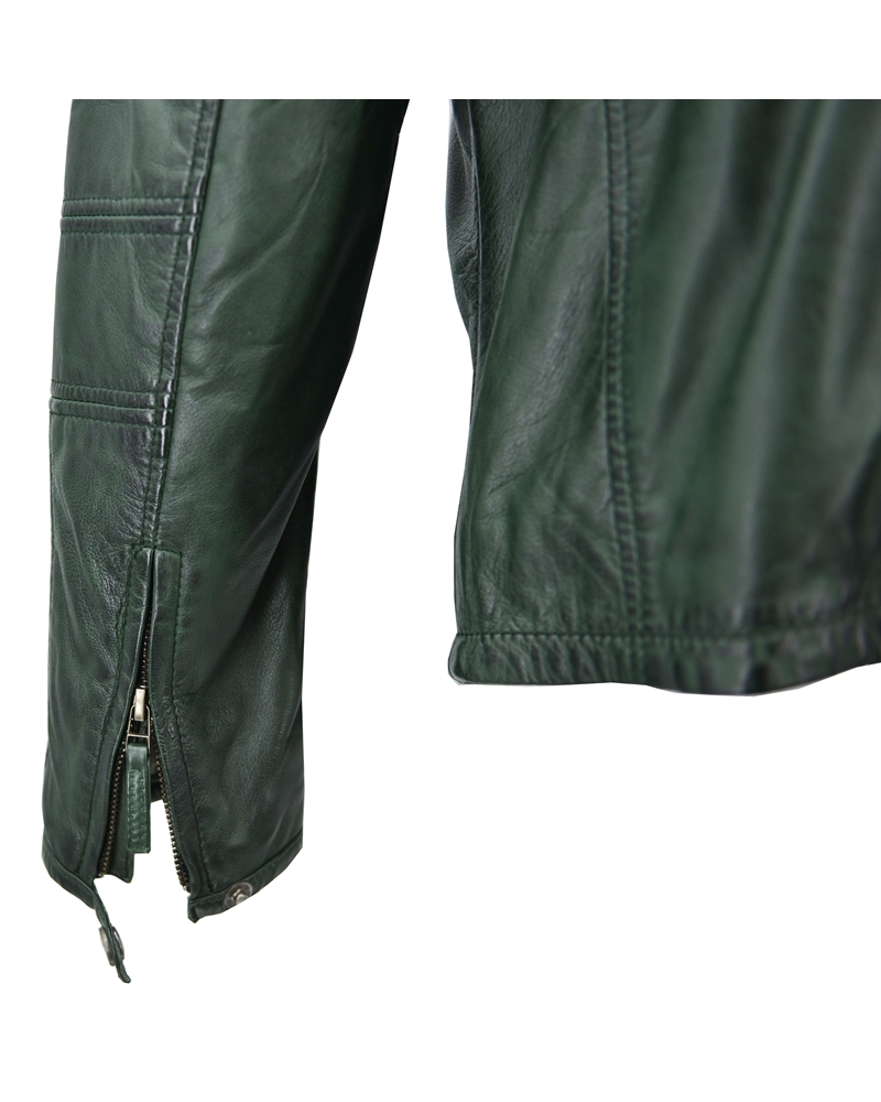 ΔΕΡΜΑΤΙΝΟ ΑΝΔΡΙΚΟ ΜΠΟΥΦΑΝ ΚΩΔΙΚΟΣ: 01-M-STYLE-37 (GREEN-A) - Image 8