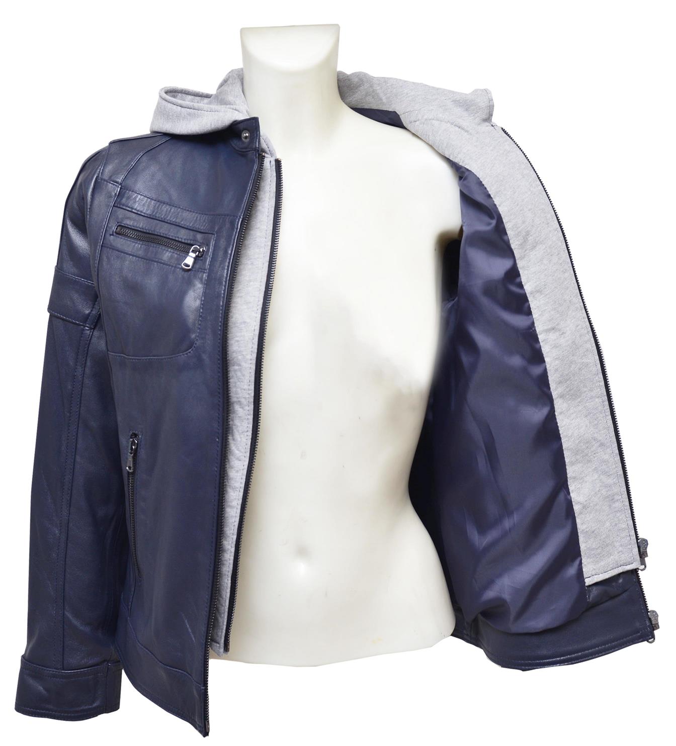 ΔΕΡΜΑΤΙΝΟ ΠΑΙΔΙΚΟ ΜΠΟΥΦΑΝ ΚΩΔΙΚΟΣ: 05-C-01HOOD (D.BLUE) - Image 7