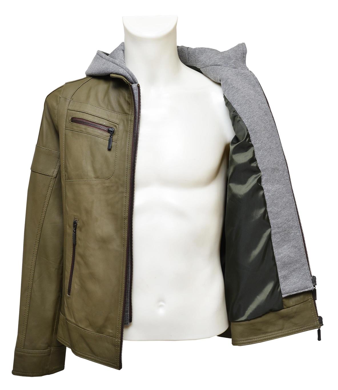 ΔΕΡΜΑΤΙΝΟ ΠΑΙΔΙΚΟ ΜΠΟΥΦΑΝ ΚΩΔΙΚΟΣ: 05-C-01HOOD (OLIVE T.) - Image 7