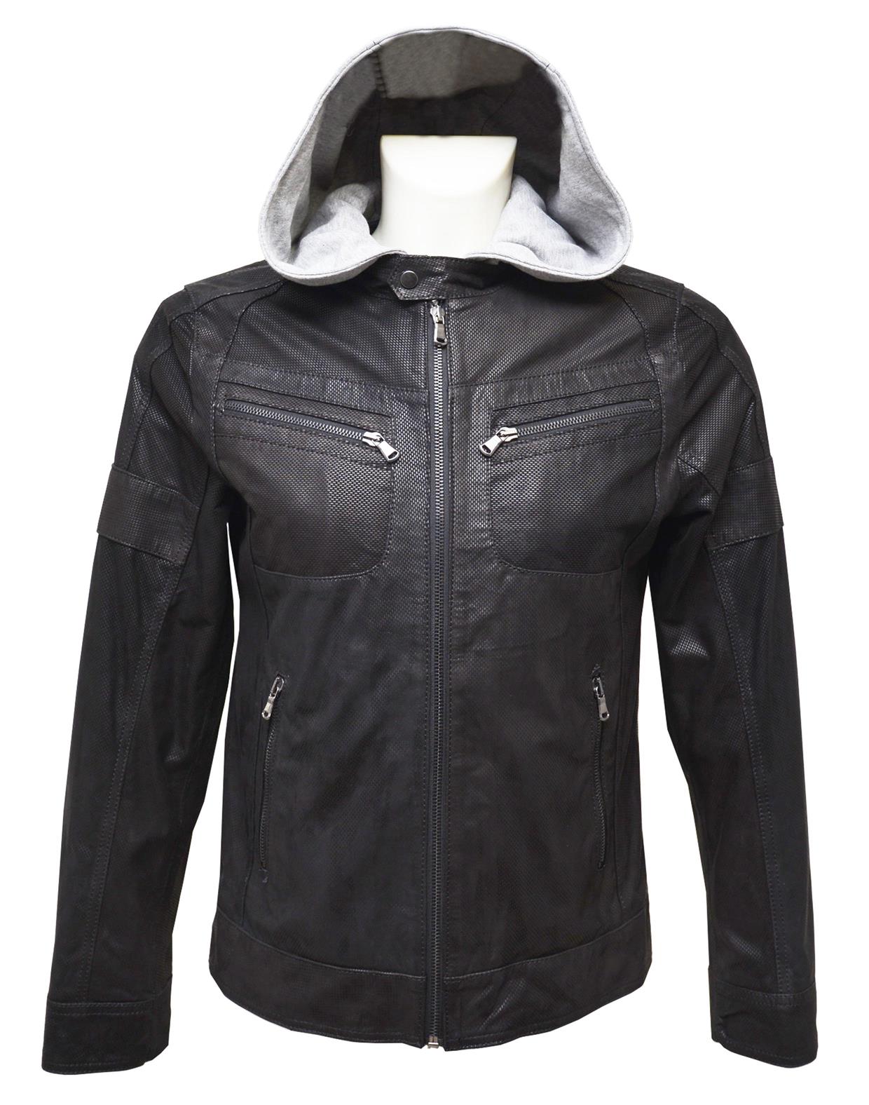 ΔΕΡΜΑΤΙΝΟ ΠΑΙΔΙΚΟ ΜΠΟΥΦΑΝ ΚΩΔΙΚΟΣ: 05-C-01PRINTEDHOOD (BLACK) - Image 5