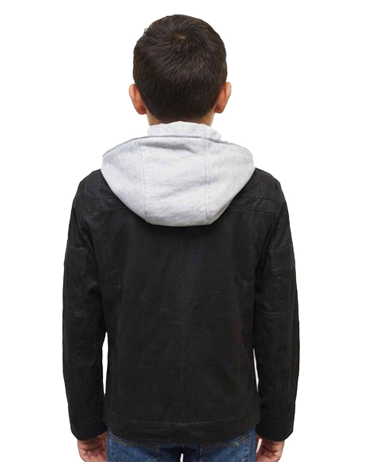 ΔΕΡΜΑΤΙΝΟ ΠΑΙΔΙΚΟ ΜΠΟΥΦΑΝ ΚΩΔΙΚΟΣ: 05-C-01PRINTEDHOOD (BLACK) - Image 4