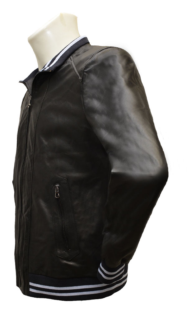 ΔΕΡΜΑΤΙΝΟ ΑΝΔΡΙΚΟ ΜΠΟΥΦΑΝ DOUBLE-FACE ΚΩΔΙΚΟΣ: 05-M-GEORGE (BLACK) - Image 3