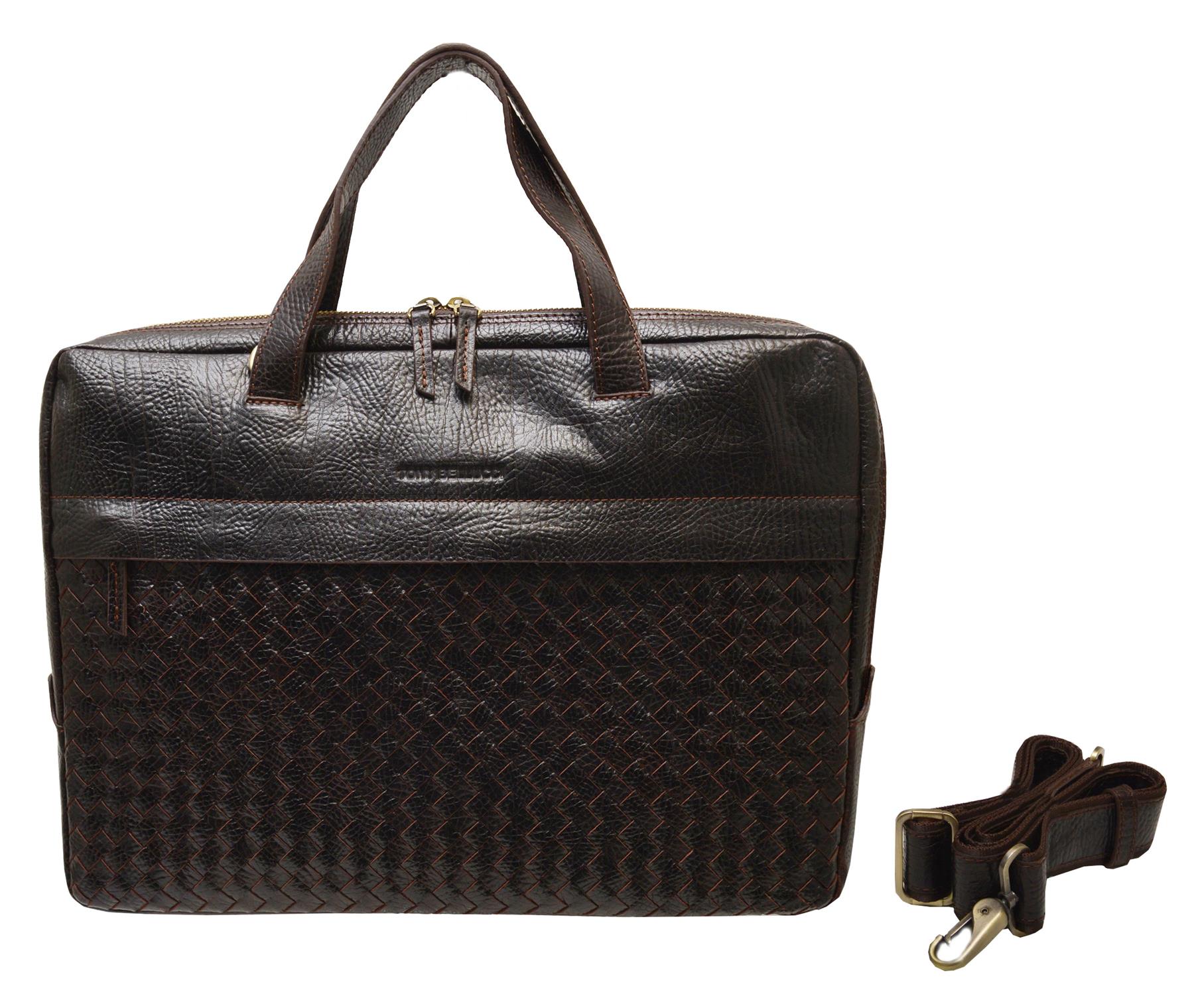 ΔΕΡΜΑΤΙΝΗ ΤΣΑΝΤΑ ΚΩΔΙΚΟΣ: 05-BAG-T5143-886 (D.BROWN)