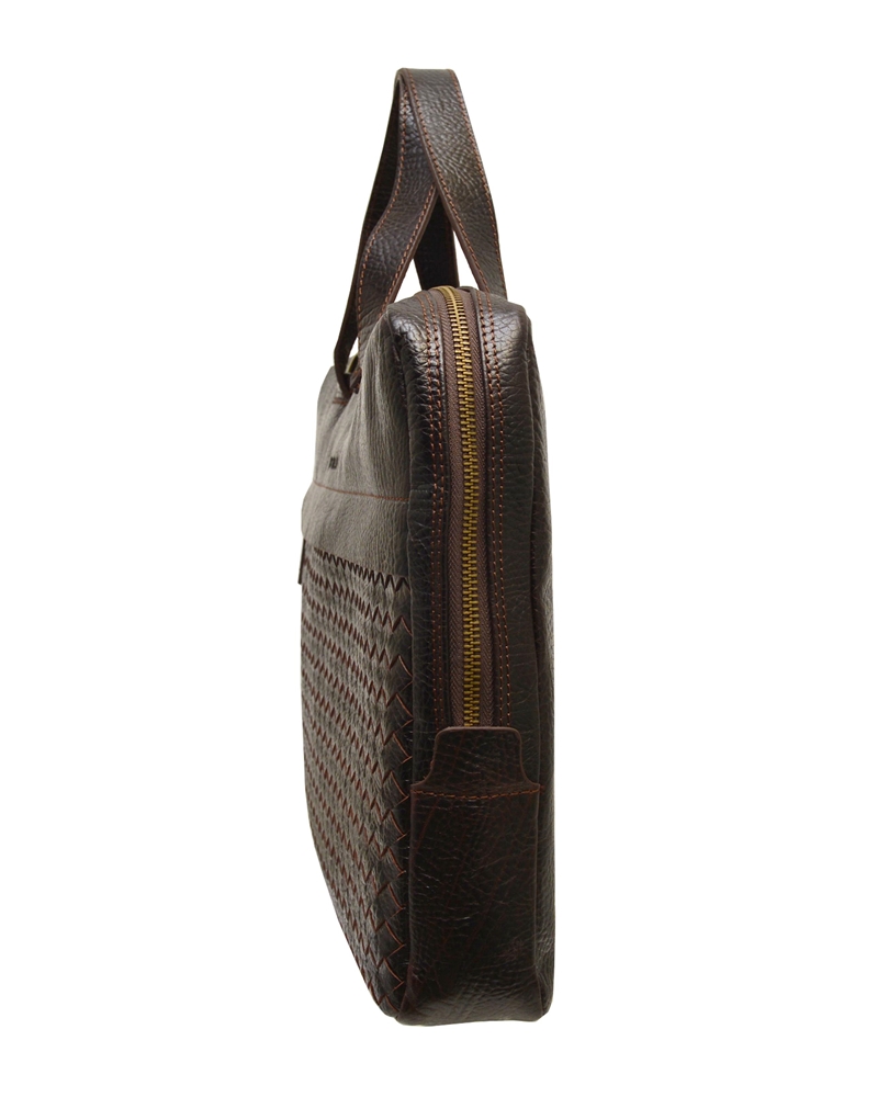 ΔΕΡΜΑΤΙΝΗ ΤΣΑΝΤΑ ΚΩΔΙΚΟΣ: 05-BAG-T5143-886 (D.BROWN) - Image 3