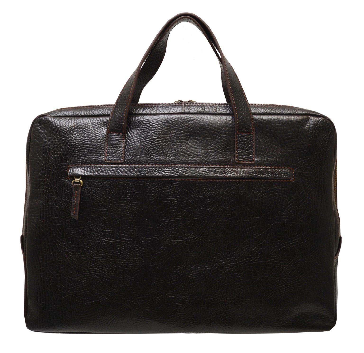 ΔΕΡΜΑΤΙΝΗ ΤΣΑΝΤΑ ΚΩΔΙΚΟΣ: 05-BAG-T5143-886 (D.BROWN) - Image 4
