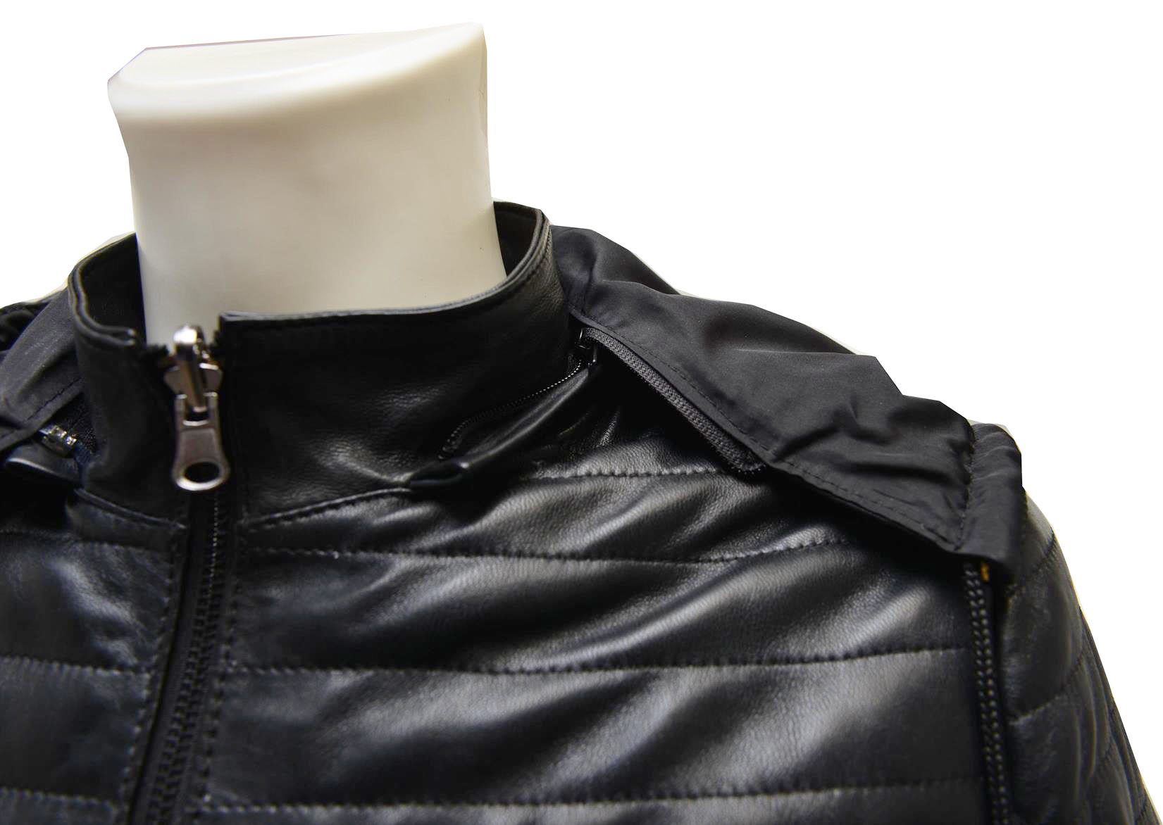 ΔΕΡΜΑΤΙΝΟ ΑΝΔΡΙΚΟ ΜΠΟΥΦΑΝ DOUBLE-FACE ΚΩΔΙΚΟΣ: 05-M-YDOUBLE-1 (BLACK) - Image 3