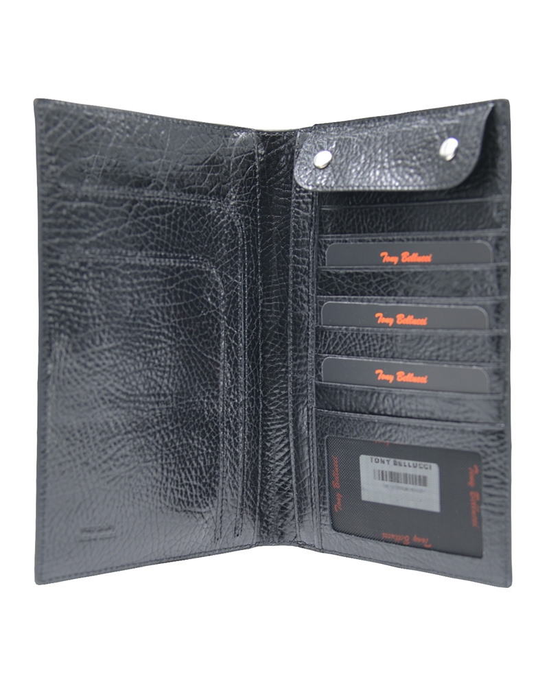 ΔΕΡΜΑΤΙΝΟ ΠΟΡΤΟΦΟΛΙ ΚΩΔΙΚΟΣ: 05-WALLET-145-893 (BLACK) - Image 4