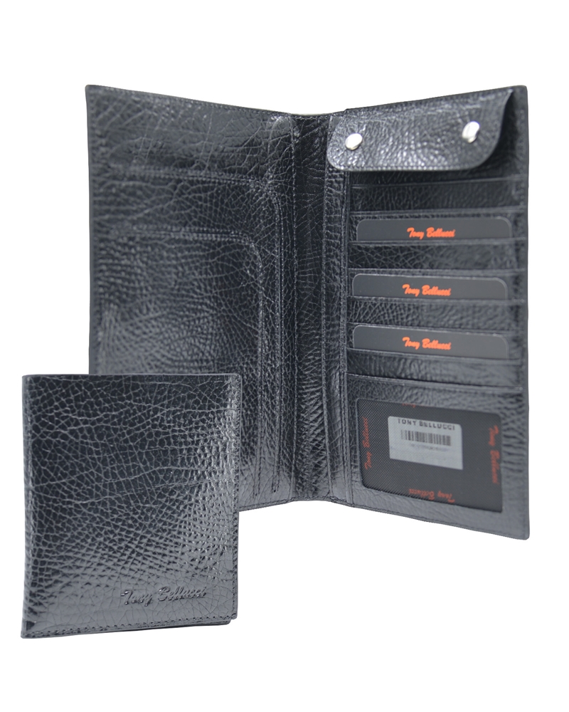 ΔΕΡΜΑΤΙΝΟ ΠΟΡΤΟΦΟΛΙ ΚΩΔΙΚΟΣ: 05-WALLET-145-893 (BLACK) - Image 6
