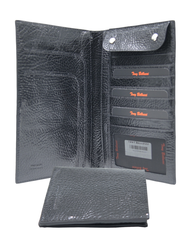 ΔΕΡΜΑΤΙΝΟ ΠΟΡΤΟΦΟΛΙ ΚΩΔΙΚΟΣ: 05-WALLET-145-893 (BLACK) - Image 7