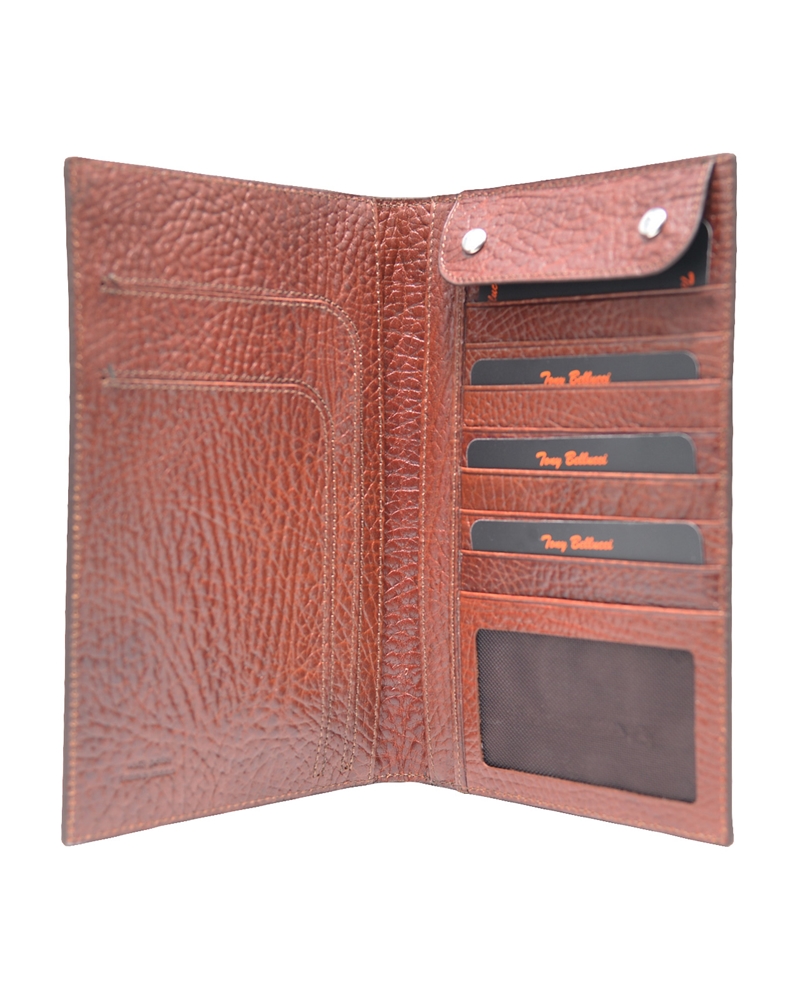 ΔΕΡΜΑΤΙΝΟ ΠΟΡΤΟΦΟΛΙ ΚΩΔΙΚΟΣ: 05-WALLET-145-896 (L.BROWN) - Image 4