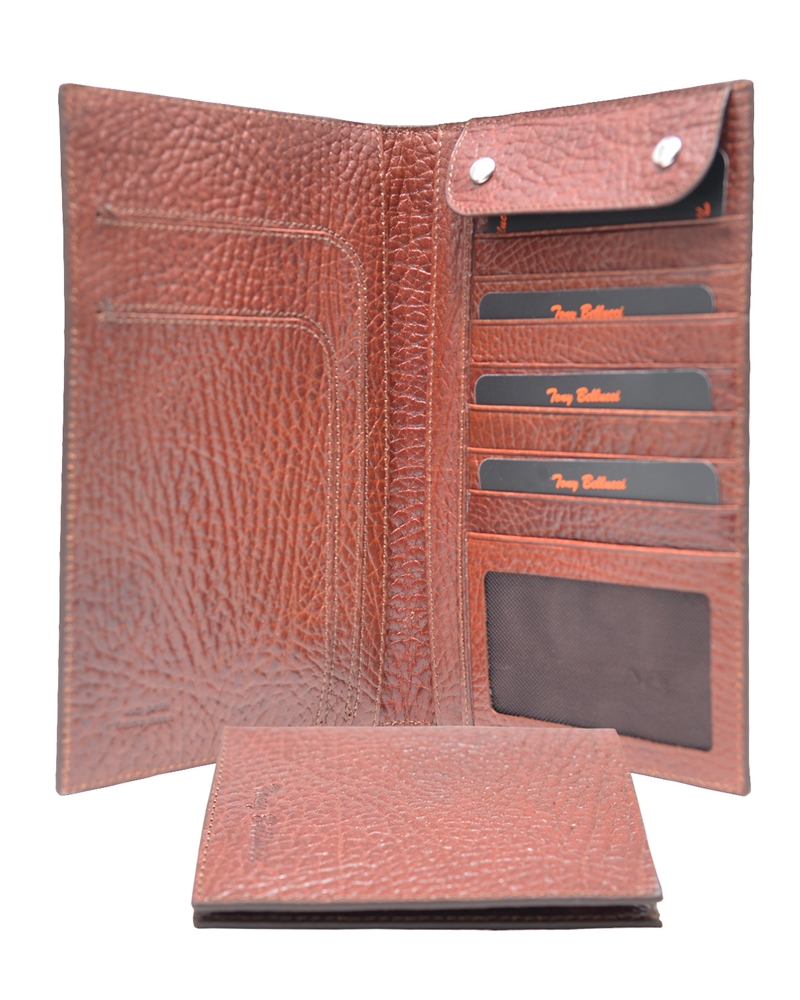 ΔΕΡΜΑΤΙΝΟ ΠΟΡΤΟΦΟΛΙ ΚΩΔΙΚΟΣ: 05-WALLET-145-896 (L.BROWN) - Image 7