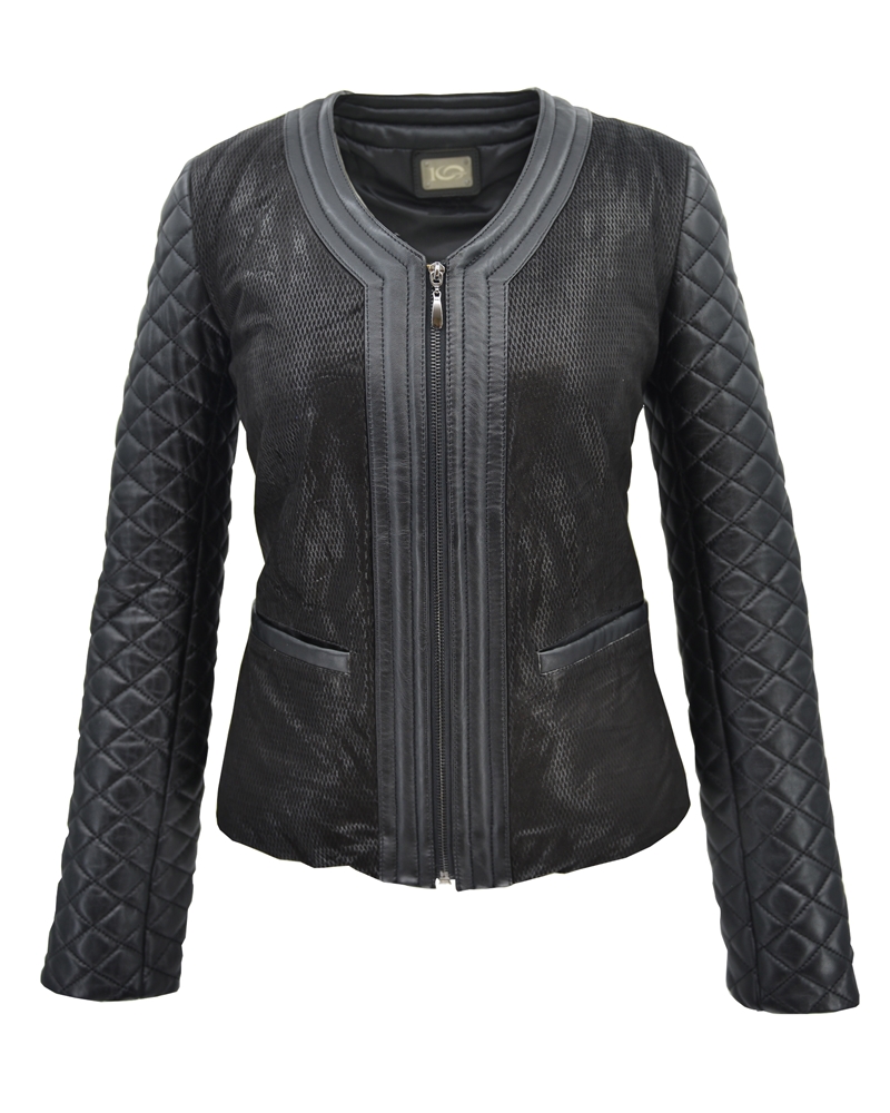 ΔΕΡΜΑΤΙΝΟ ΓΥΝΑΙΚΕΙΟ ΜΠΟΥΦΑΝ ΚΩΔΙΚΟΣ: 05-W-VF (BLACK) - Image 5