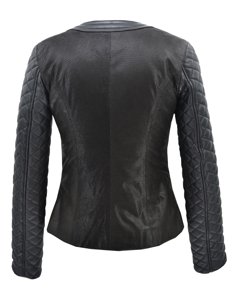 ΔΕΡΜΑΤΙΝΟ ΓΥΝΑΙΚΕΙΟ ΜΠΟΥΦΑΝ ΚΩΔΙΚΟΣ: 05-W-VF (BLACK) - Image 9