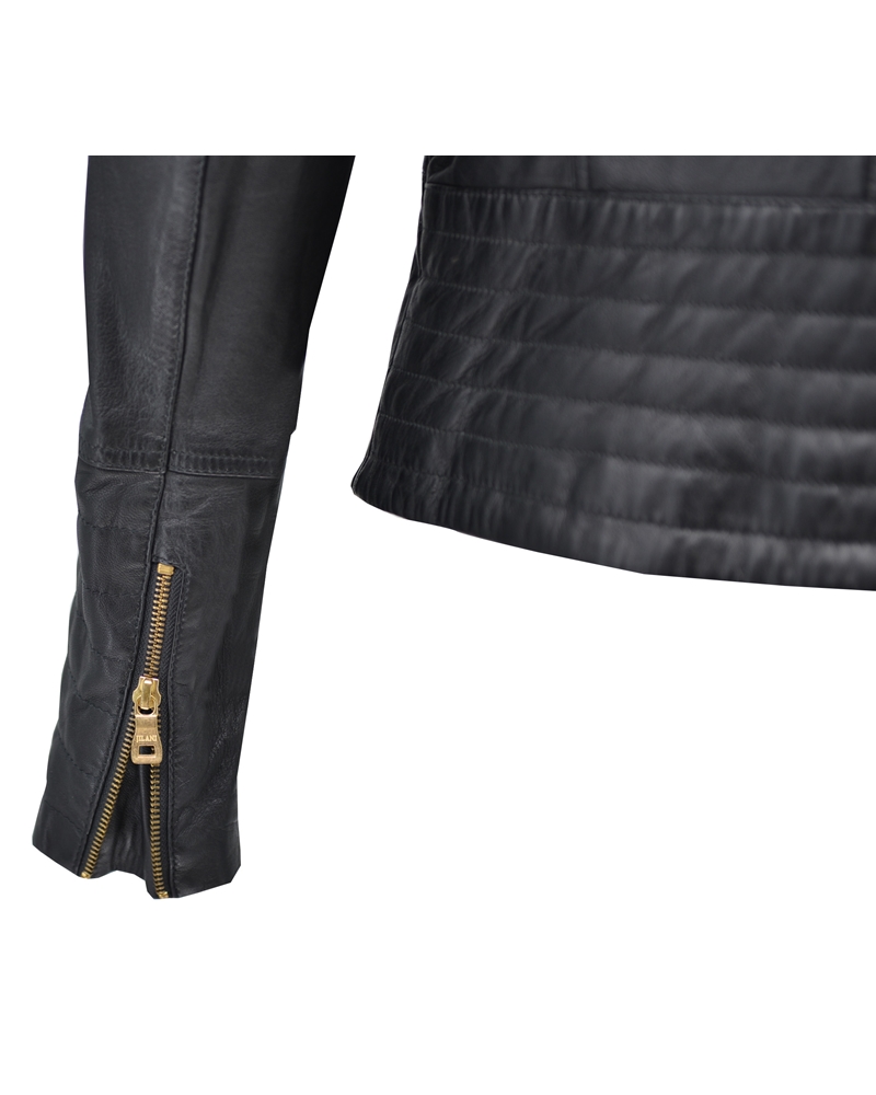 ΔΕΡΜΑΤΙΝΟ ΓΥΝΑΙΚΕΙΟ ΜΠΟΥΦΑΝ ΚΩΔΙΚΟΣ: 19-W-MONY (BLACK) - Image 14