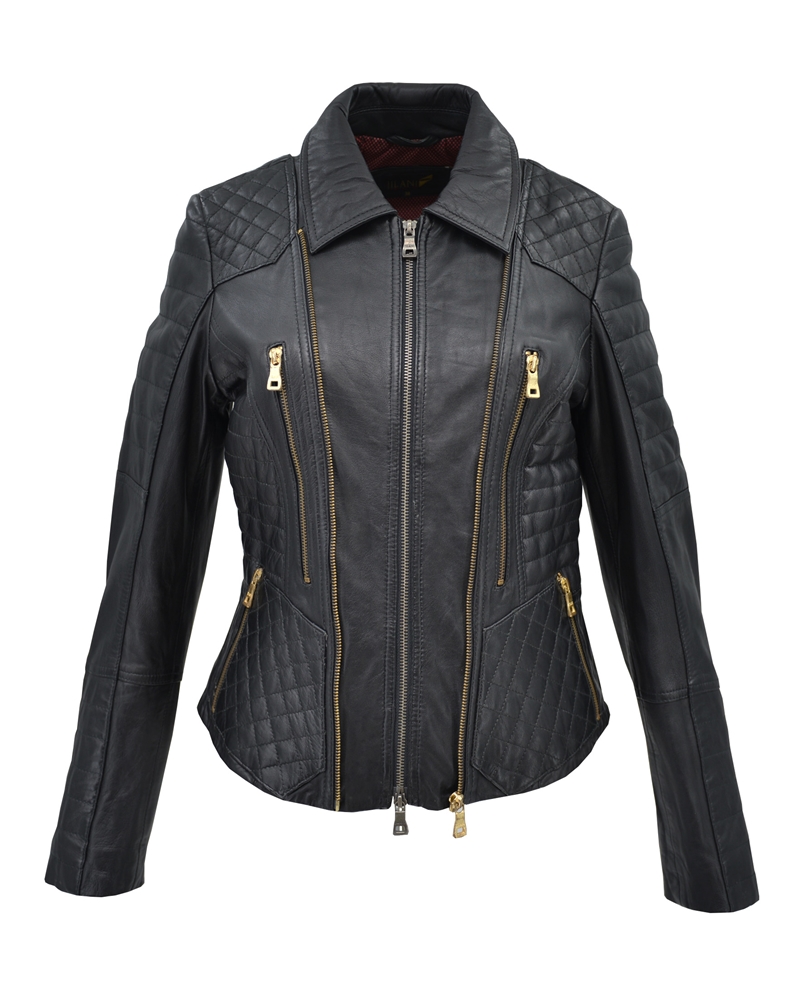 ΔΕΡΜΑΤΙΝΟ ΓΥΝΑΙΚΕΙΟ ΜΠΟΥΦΑΝ ΚΩΔΙΚΟΣ: 19-W-MONY (BLACK) - Image 8