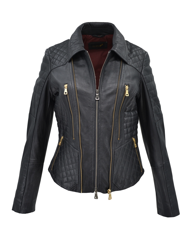 ΔΕΡΜΑΤΙΝΟ ΓΥΝΑΙΚΕΙΟ ΜΠΟΥΦΑΝ ΚΩΔΙΚΟΣ: 19-W-MONY (BLACK) - Image 9