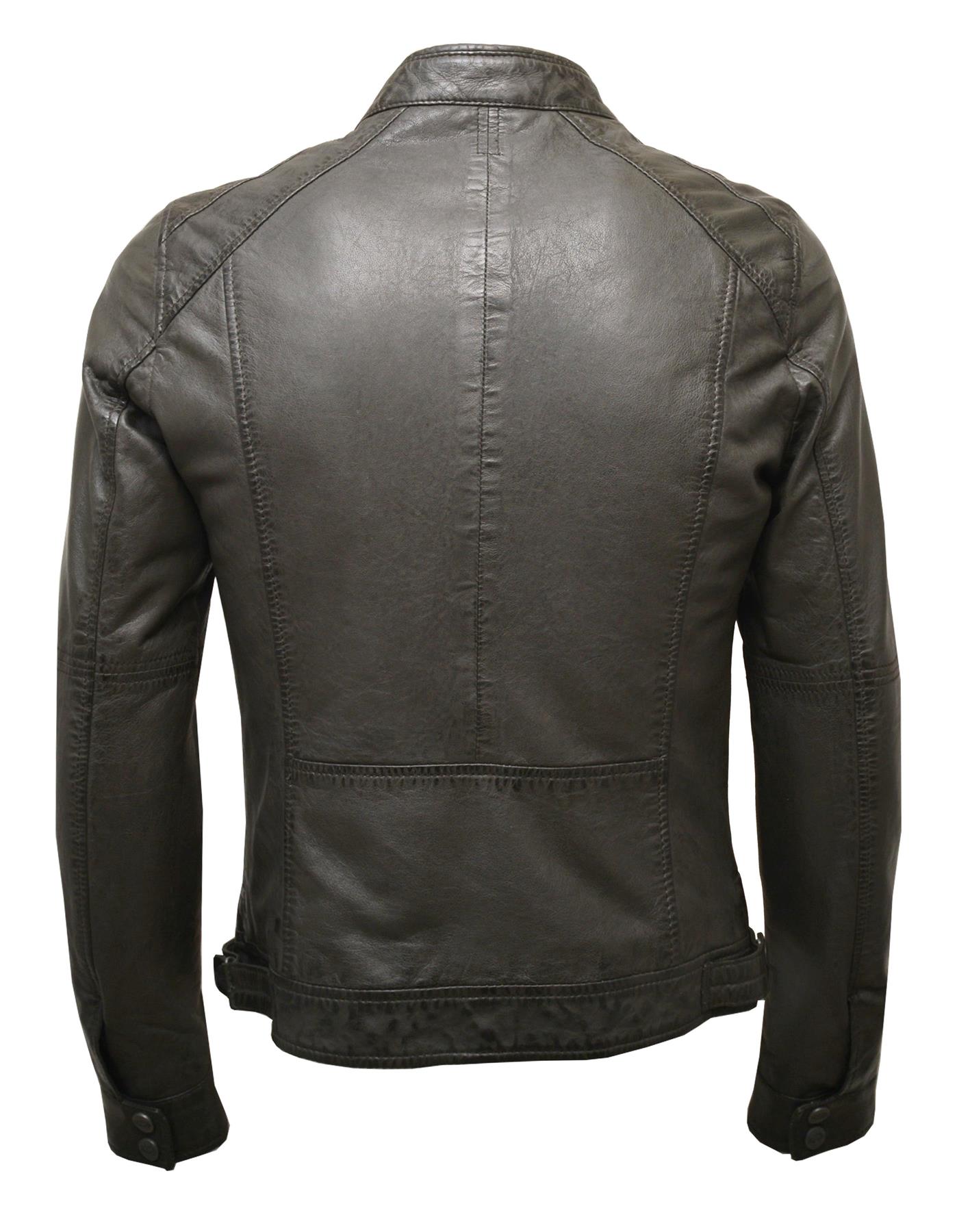 ΔΕΡΜΑΤΙΝΟ ΑΝΔΡΙΚΟ ΜΠΟΥΦΑΝ ΚΩΔΙΚΟΣ: 01-M-STYLE-22 (CO-GREY) - Image 5