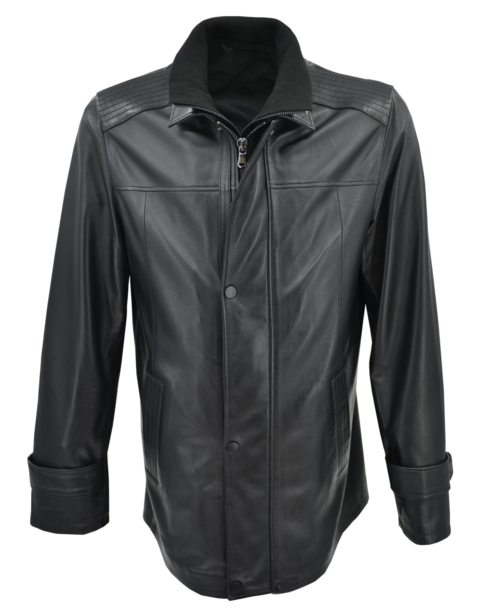 ΔΕΡΜΑΤΙΝΟ ΑΝΔΡΙΚΟ ΜΠΟΥΦΑΝ ΚΩΔΙΚΟΣ: 05-M-G-02 (BLACK)