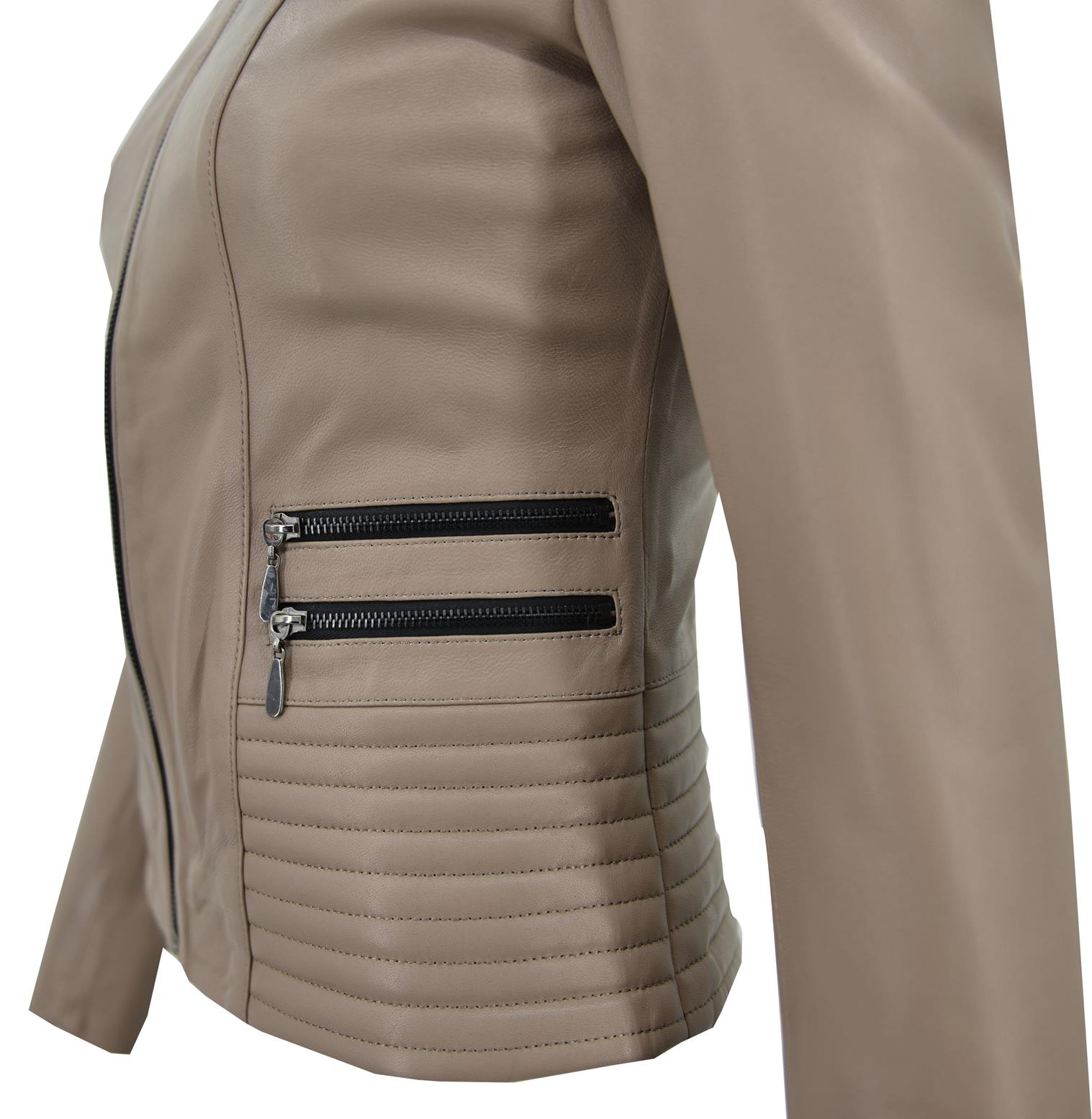 ΔΕΡΜΑΤΙΝΟ ΓΥΝΑΙΚΕΙΟ ΜΠΟΥΦΑΝ ΚΩΔΙΚΟΣ: 05-W-FOUR ZIP (ELEPHANT) - Image 4